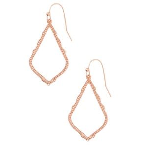 KENDRA SCOTT • Rose Gold Sophia Drop Earrings